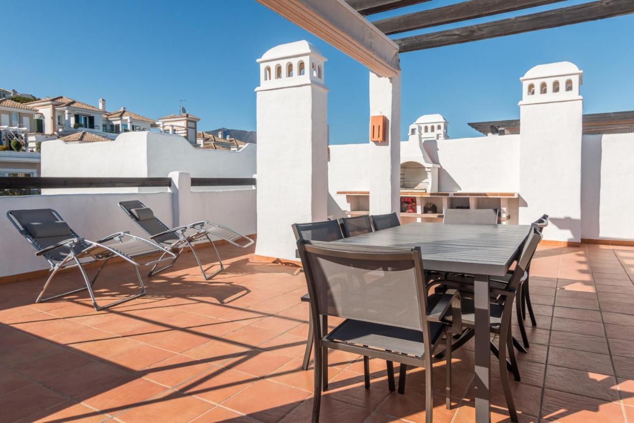 2186-Luxury Sea View Penthouse In Casares Costa Apartment Luaran gambar