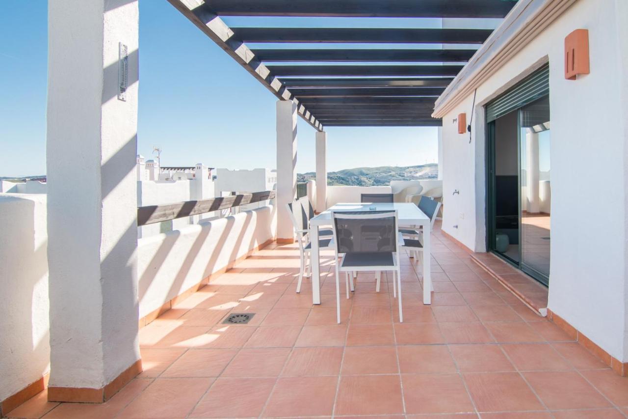 2186-Luxury Sea View Penthouse In Casares Costa Apartment Luaran gambar