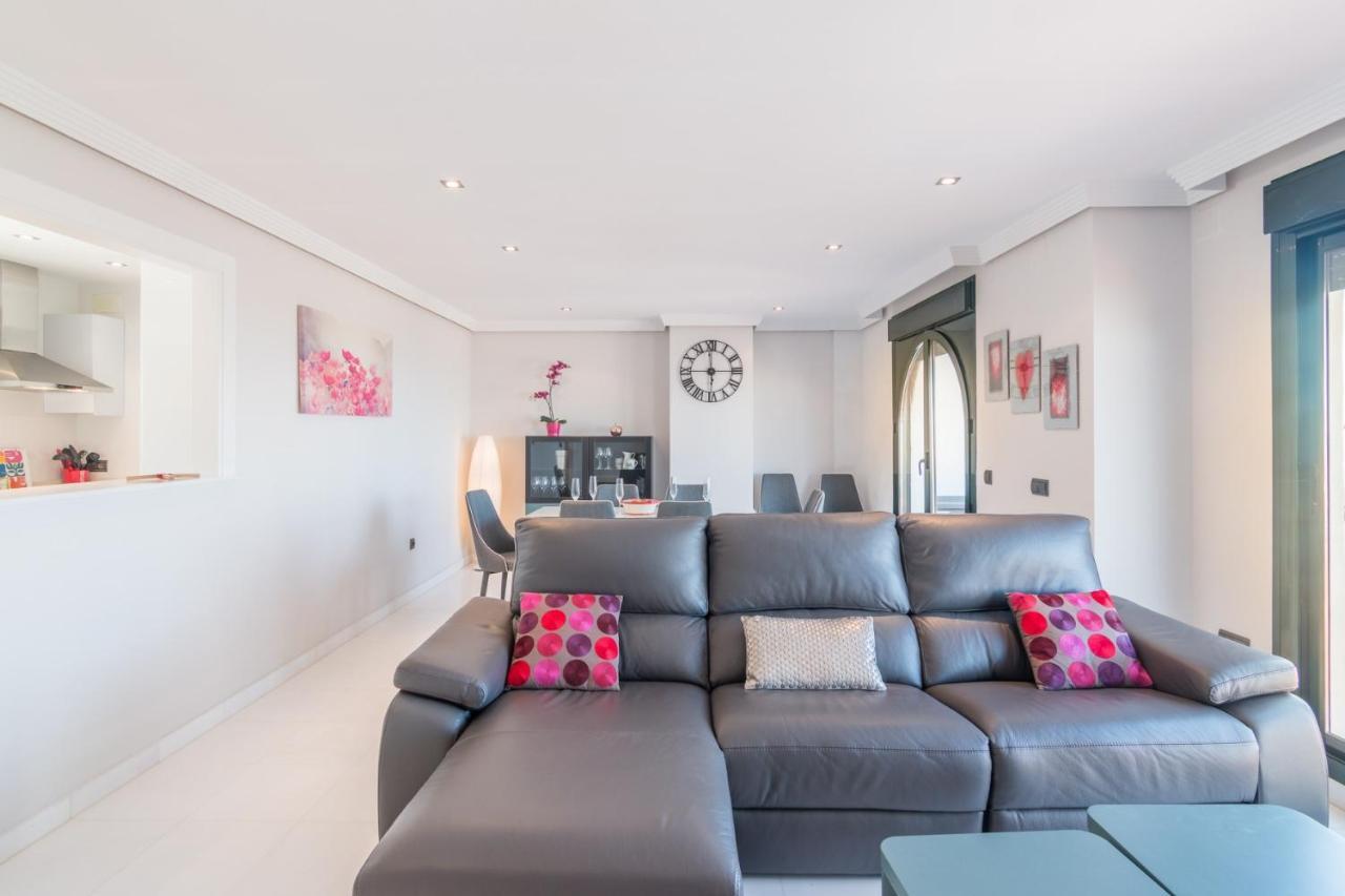 2186-Luxury Sea View Penthouse In Casares Costa Apartment Luaran gambar